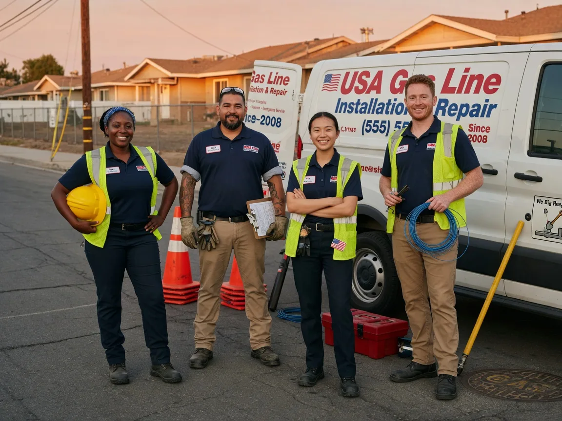 Gas Line Installation company in Eastvale, CA